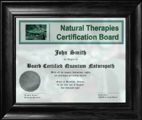 Board Certified Quantum Naturopath