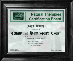 Quantum Homeopath Coach Certificate